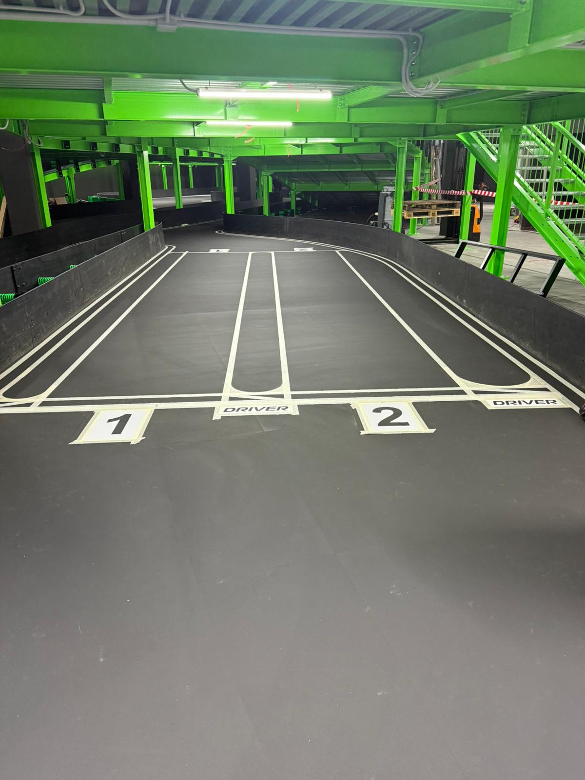 Kart in griglia di partenza